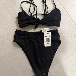 L*Space Elegant Black Bikini Set